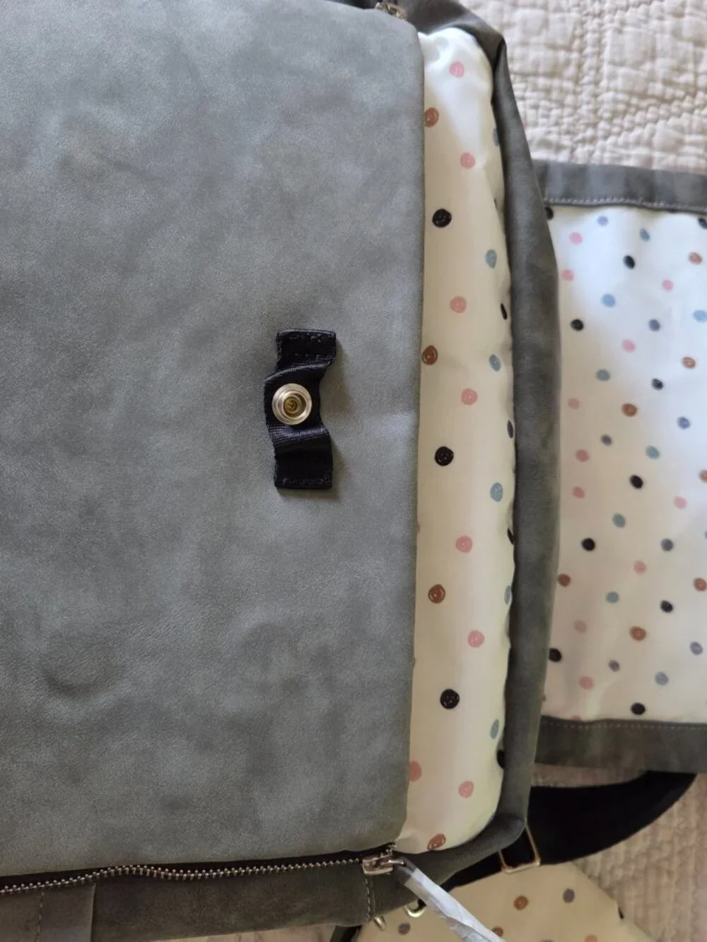 Petunia Pickle Bottom Boxy Gray Backpack